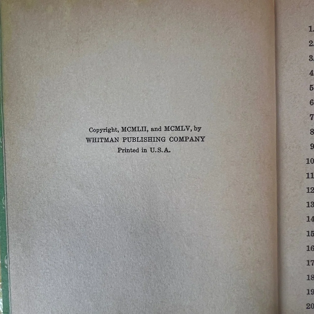 Rose in Bloom Louisa May Alcott 1955 Whitman Publishing‎ Modern Abridged Edition